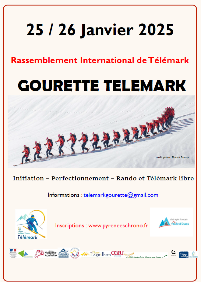 Telemark gourette pyrenees